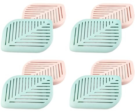 Sunmeit 8 StüCk KüHlschrank-Deodorant mit Aktivkohle, Geruchsabsorbierend, NatüRlich, Geruchlos, KüHlschrank-Deodorant