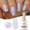 Born Pretty UV Nagellack Milky White Shimmer Glitzer 15ml - Gel Nagellack UV Jelly Transparent Natur UV LED Soak off Manicure Gel Lacquer Varnish