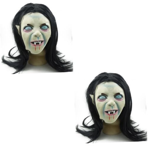BESTYASH 2St Halloween-Maske Scary mask halloween costume Horror costume Cosplay costume halloween kleidung Mascaras für Halloween gruseliges Halloween Zombie gruselige Geistermaske