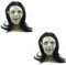 BESTYASH 2St Halloween-Maske Scary mask halloween costume Horror costume Cosplay costume halloween kleidung Mascaras für Halloween gruseliges Halloween Zombie gruselige Geistermaske