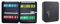 Schlüsselhalter-Box Passwort-Multi-Key-Lock-Box Schlüssel Safe Storage Box Lock Ersatz Autoschlüssel Organizer Box for Home Office Factory Store Verwendung Schlüsselsafe Organizer Box(L-Black-Key)