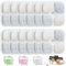 12 Pcs Filtre Fontaine Eau Chat, Filtre Fontaine à Eau pour Chats, Filtre Fontaines Chat pour Catit Pixi Animaux de Compagnie