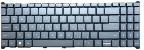 RTDPART Gray Laptop Backlit Keyboard For ACER Aspire 3 A315-510P A315-510P-37W1 A315-510P-P82S NX.KPTAA.001 Russian RU New