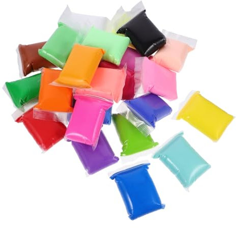 Abaodam Modelliermasse Kinder Packungen Gefärbter Ton Plastilin Für Für Modellieren Knete Spielsachen Modelliermasse Ton Formen Bastelton Für Kinderspielzeug Plastik Modelliermassen