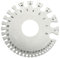 Uonlytech Wire Diameter Gauge Measuring Tool Silver Accurate Cable Thickness Ruler for Electrical Use Suitable for Wire Sizes