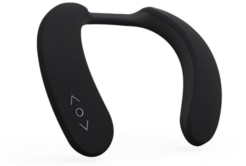 HGHOHG Wireless Neck Speakers - 3D Surround Sound & Ergonomic Design, 24H Playtime,Fashionable Style for Gym/Travel Home, Office, and Outdoors