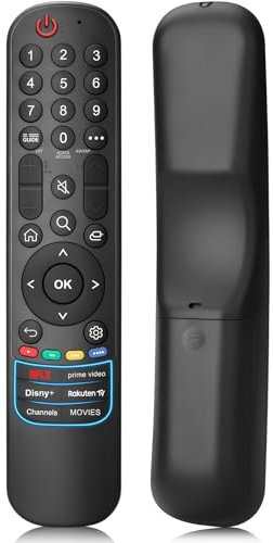 MR22 para LG-Smart-TV-Mando, Universal Magic-Mando a Distancia para LG TV UHD OLED QNED UHD LED LCD Series (Sin Puntero ni Voz)