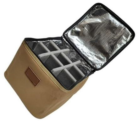 OSNIYAW Petit sac de rangement pour bouteilles de carburant, réservoirs de gaz rechargeables, jerrican multifonctionnel, transporter des réservoirs durables et rechargeables