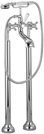 Dornbracht Wannen-Zweilochbatterie MADISON 25.943.360. 250mm messing mit Standfüßen, 25943360-09