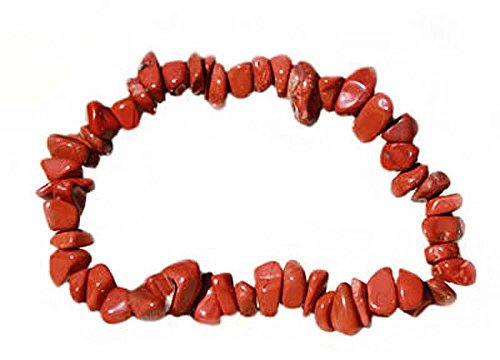 Bracelet baroque Jaspe rouge