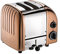 Dualit Classic NewGen Toaster mit 2 Scheiben – Edelstahl – handgefertigt in Großbritannien – austauschbare ProHeat Elemente – Auftauen von Brot – mechanischer Timer – klassischer Kupfer-Toaster