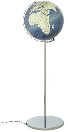 emform Standglobus Sojus Blue, Metall & Kunststoff, 430 x 1320 mm, beleuchtet