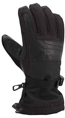 Carhartt Isolierte Arbeitshandschuhe für Herren mit Kaltverschluss, Schwarz, L (Pack of 1)