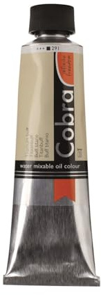 Cobra Talens wassermischbare Ölfarben, 40 ml, 291 Titanbuff