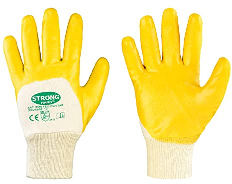 stronghand Arbeitshandschuh YELLOWSTAR Nitril-Handschuhe Gr. 9