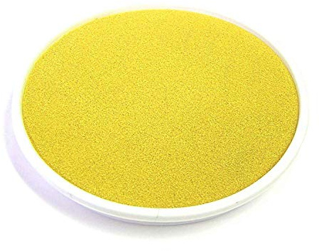Major Brushes Large Yellow Water-Based Ink Pad 15cm