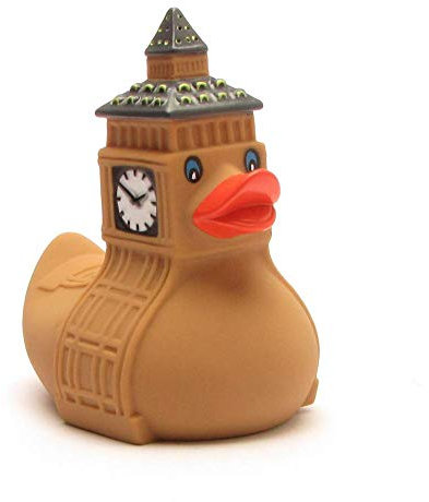 DUCKSHOP I Big Ben - Badeente I Quietscheente I L: 11 cm