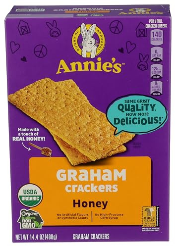 Annies Homegrown Organic Honey Graham Cracker, 14.4 Ounce - 12 per case