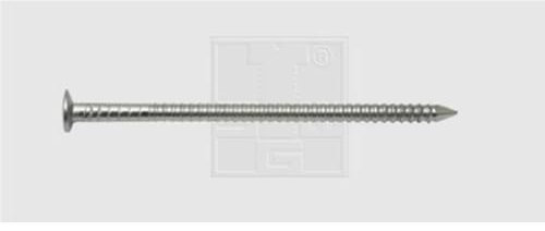 SWG Clou pointe inox annelé cannelé (Ø x L) 2.3 mm x 50 mm acier inoxydable A2 1000 pc(s)