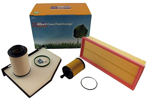 Millard Filters MZ-4143 - Kit de filtros para Leon 2, Octavia 2 y Golf 5
