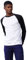Fruit of the Loom Men's Baseball Longsleeve T Shirt, White (White/Black 056), XL