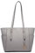 Miss Lulu Femme LM1642-1 L GY Bagage-Sac Messager, Large