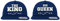 TRVPPY Baseball Kappe Snapback Cap The King & His Queen - Navyblau