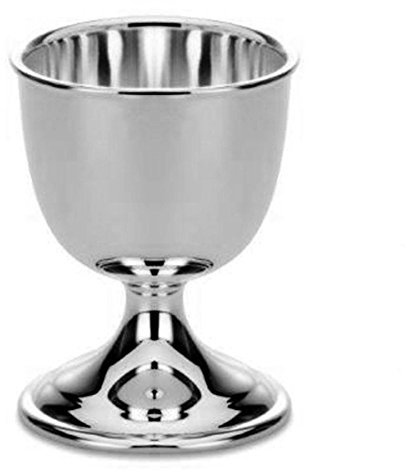 SILBERKANNE Eierbecher Frankfurt 6,5x4,5 cm Premium Silber Plated edel versilbert. Frühstückstisch - Accessoire in zeitlos klassischem Design