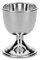 SILBERKANNE Eierbecher Frankfurt 6,5x4,5 cm Premium Silber Plated edel versilbert. Frühstückstisch - Accessoire in zeitlos klassischem Design