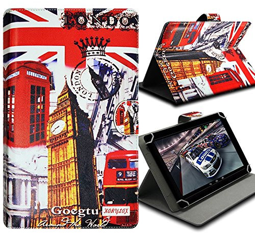 Etui de Protection Universel M Support Motif ZA03 pour Tablette Liseuse Kobo Forma 8 Pouces