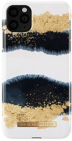 iDeal of Sweden Fashion Hülle Glänzendes Lakritz iPhone 11 Pro Max, IDFCSS19-I1965-122, Schwarz, Apple iPhone 11 Pro Max