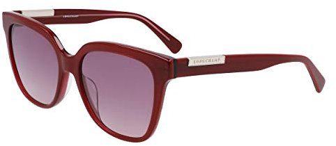 Longchamp Unisex LO644S Sunglasses, 598 Goji Red, 40