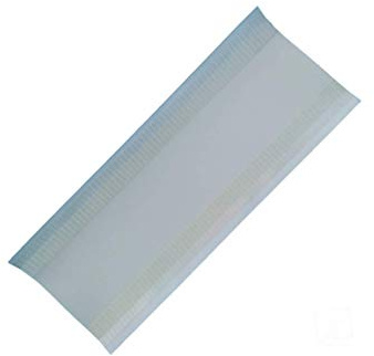 Chishti Anti Scuff Fibre Edge Cricket Bat Face Sheet Hammer Edge Style Bat Face