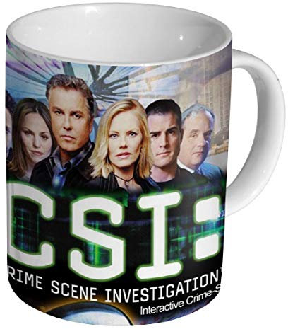 mugmart CSI Crime Scene Investigation Keramik-Kaffeetasse
