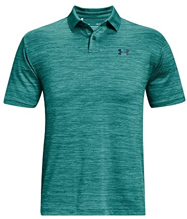 Under Armour Men's Performance 2.0 Short Sleeve Polos, Cerulean/Academy, 3XL