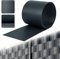 Froadp 250x19cm Hart PVC Sichtschutzstreifen Set Blickdicht Stabmattenzaun für Doppelstabmatten Kunststoff Windschutz- & Sichtschutzzaun Sichtschutzfolie für Garten Balkon (30 Stück, Anthrazit)