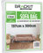 Housse de protection pour canapé - Housse de canapé en plastique robuste - Pour canapé jusqu'à 3 places - 300 x 137 cm