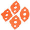4 Stück Frässchablonen für Oberfräse, Radius Jig Router Templates Corner Routing Templates für Handkantentrimmer, Graviermaschine, Holzbearbeitungswerkzeug(R5 R10 R15 R20 R25 R30 R35 R40)