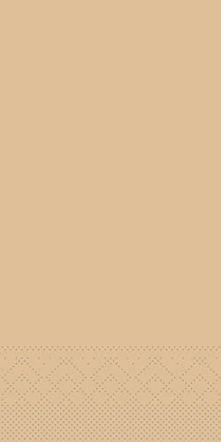 MANK Sandfarbene 3-lagige Tissue-Servietten 40x40 cm - Premium Einmal-Servietten, 100er-Pack, 1/8-Falz - Ideal für Hochzeiten, elegante Events & Gastronomie