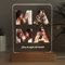 Transparent Gift Lámpara Personalizada Palabra Mamá Letras con Fotos y Frase. Regalo Día de la Madre, Regalo Cumpleaños Mujer. Ideas Regalos Originales para Mamá. Diseño en Placa Metacrilato con Luz