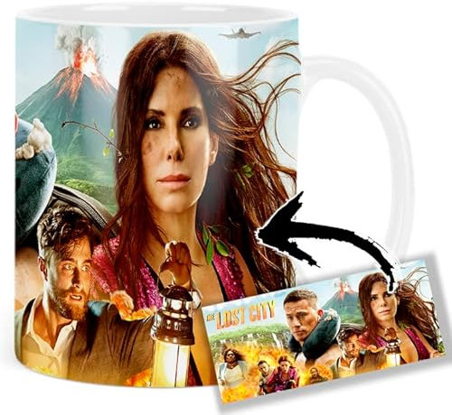 The Lost City Sandra Bullock Channing Tatum Tasse Keramikbecher Mug