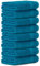 Luckytowel Handtücher Set 50x100 cm groß aus 100% Baumwolle, Handtuch Set mit 600g/m² Oeko-Tex Frottee Handtuchset als 8er Pack in Türkis