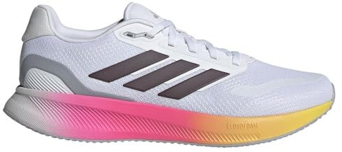 adidas Herren Runfalcon 5 Running Shoes Laufschuhe, Cloud White/Aurora met/core Black, 42 2/3 EU