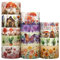Washi Tape Set 13-Rollen-Pilz Schmetterling Floral Dekorative Tape, farbiges Masking Tape für Scrapbooking Supplies, Bullet Journal Supplies, Junk Journal, DIY Handwerk Kunst
