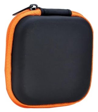 jojofuny Headphone Storage Box Eva Case for Earphones Portable Travel Carrying Pouch for Headphone and Usb Cable for Go Use