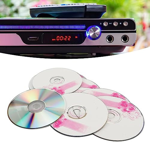 Dischi CD R Vergini, velocità da 2X a 52X, capacità 730 MB Dischi CD R Vergini per Archiviare Immagini Digitali, Dati Musicali, con Dispositivi Compatibili (50 Pezzi)
