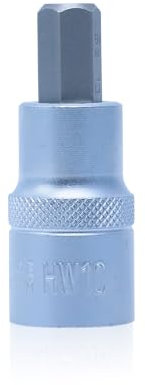 CCLIFE Douille Hexagonale de 1/2 10 mm CR-V Acier S2 Pour Clé à Douille 1 PCS HW10