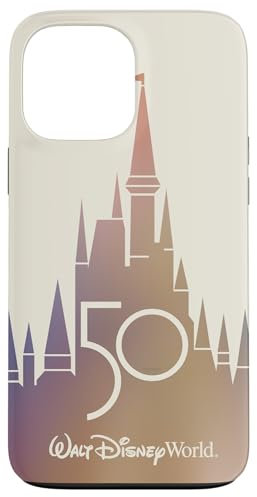 Hülle für iPhone 13 Pro Max Schloss zum 50-jährigen Jubiläum von Disney Walt Disney World