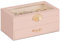 Enthralite Portagioie con 1 cassetto: organizer per orecchini, collane, regalo per ragazze e donne (rosa pesca)