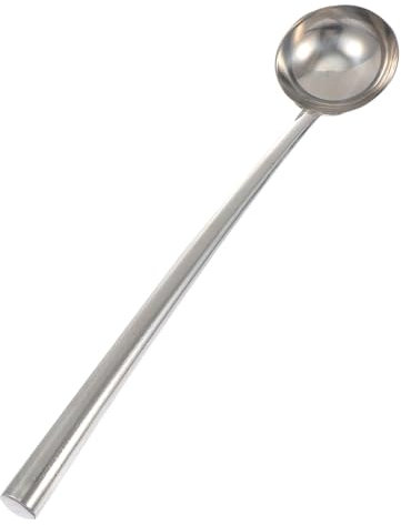 ABOOFAN 1 Cuchara Para Untar De Acero Inoxidable Cuchara Redonda Para Cocinar Para Sopa Cucharón Para Cocinar